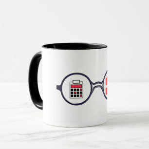 "Den presenterade revisorns Logotyp" Mugg