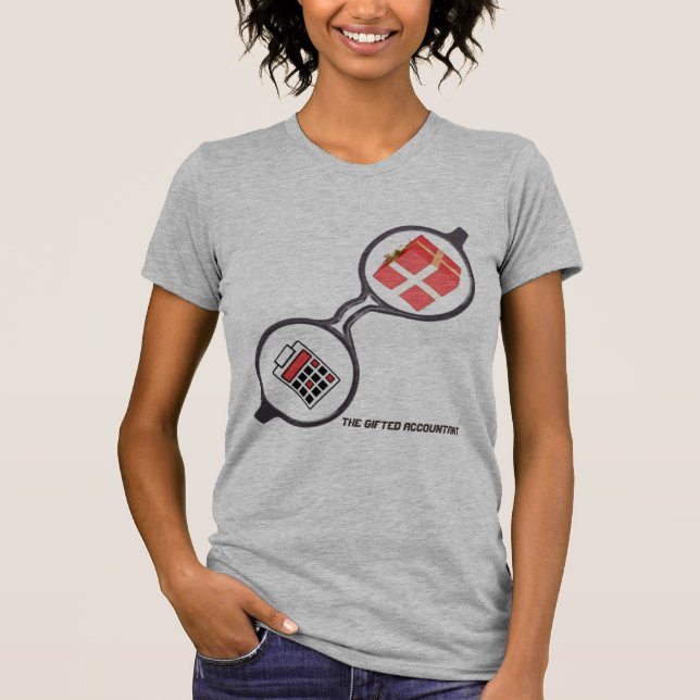 "Den presenterade revisorns Logotyp" T-shirt (Framsida)
