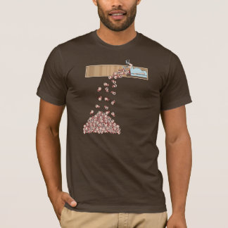 Den Primo "babyen vinkar! "T-tröja T-shirt