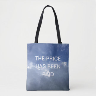 Den Prisa har Betalats inspirerande kristen Tygkasse