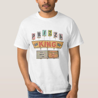 Den Prizza kungen är det Drough Time Dr. Steve T Shirt