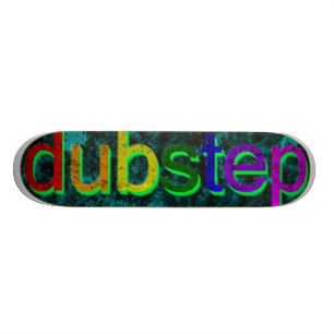 Den Pro Dubstep färgspectrumen stiger ombord Mini Skateboard Bräda 18,7 Cm