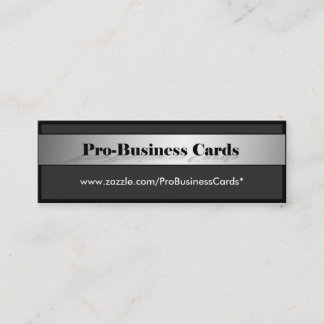 Den ProBusinessCards smalan profilerar kortet Mini Visitkort