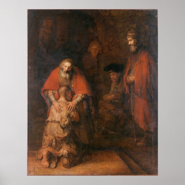 Den prodigala sonens återvändande poster (Framsidan)