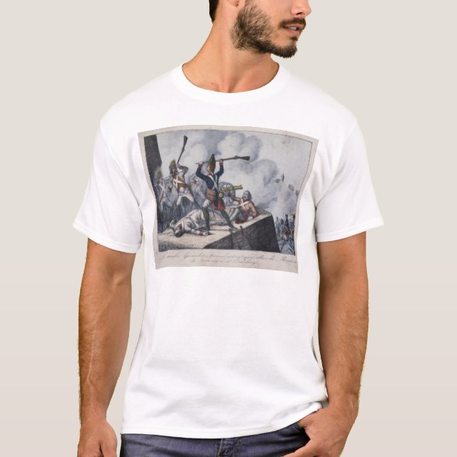 Den Prussian grenadieren T-shirt (Framsida)