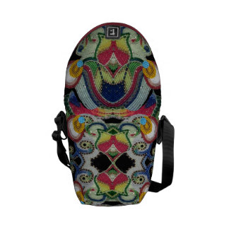 Den prydde med pärlor indianen hänger lös messenger bag
