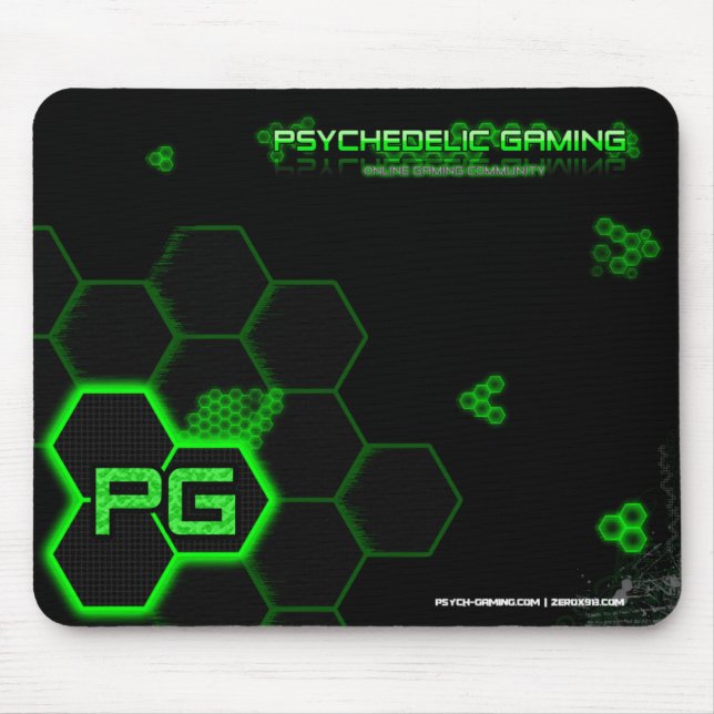 Den Psychedelic dobbelmusen vadderar Musmatta (Framsidan)