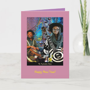Den Psychedelic hydda… gott nytt år! Helgkort