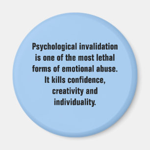 Den psykologiska invalidationen är en av mest… magnet