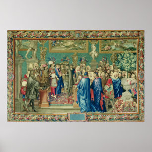Den publik som Louis XIV har beviljat greven Poster