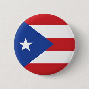 Den Puerto Rico flagga knäppas Knapp