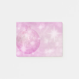 Den purpurfärgade julprydnaden Postar-it® noterar Post-it Block