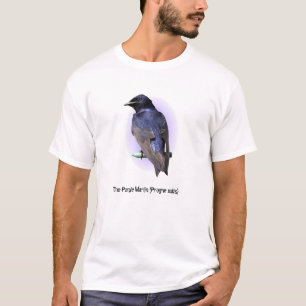 Den purpurfärgade Martinen Tee Shirt