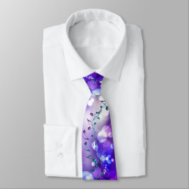 Den purpurfärgade rockstjärnafantasin tänder musik slips