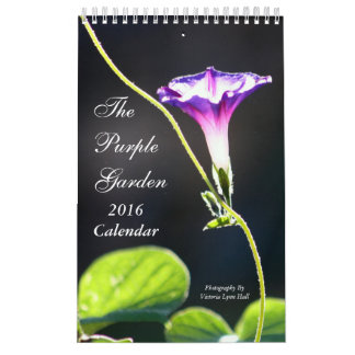 Den purpurfärgade trädgården 2016 kalender