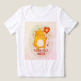 Den "Purr-fekta Matchen" Royal Premium Tri-Blend T Shirt