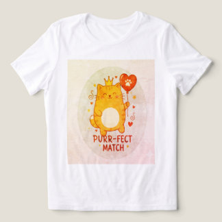 Den "Purr-fekta Matchen" Royal Premium Tri-Blend T Shirt