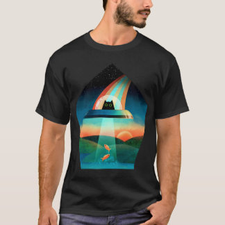 Den Purrfekt Alien rolig T Shirt