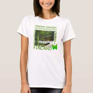Den Pynnösen Lomamökit skjortan - välj stil T Shirt