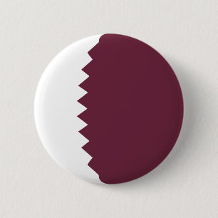 Den qatariska Fisheye flagga knäppas Knapp
