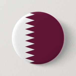 Den qatariska flagga knäppas knapp