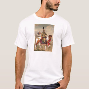 Den Qianlong kejsaren i ceremoniellt pansar Tee