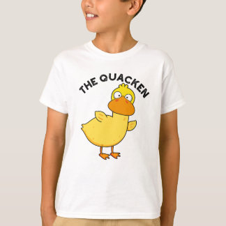 Den Quacken Roliga Anka Puns T Shirt