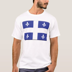 Den Quebec flagga PERSONIFIERAR Tröja