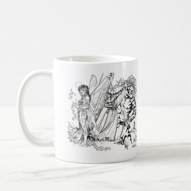 Den Quinton dammsugaren, markerar Poole & Melissa Kaffemugg (Vänster)