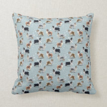 Den råa Collie Cushion