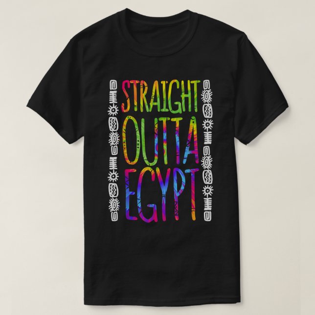 Den Raka Egyptenen "Den judiska säden F" T Shirt (Design framsida)