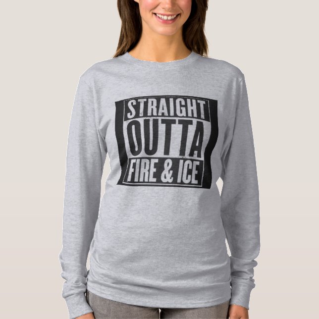 Den raka outtaen avfyrar, och ny is balanserar tee (Framsida)