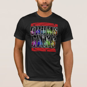 Den Raptured utjämnaren trummar & den bas- T Shirt