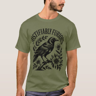 Den rasande kråkan t shirt