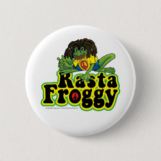 Den Rasta froggyen knäppas Knapp