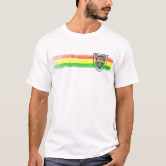 Den Rasta reggaen skyddar av David T-shirt