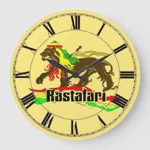 Den rastafarian reggaen, den Jamaica flagga färga Stor Klocka