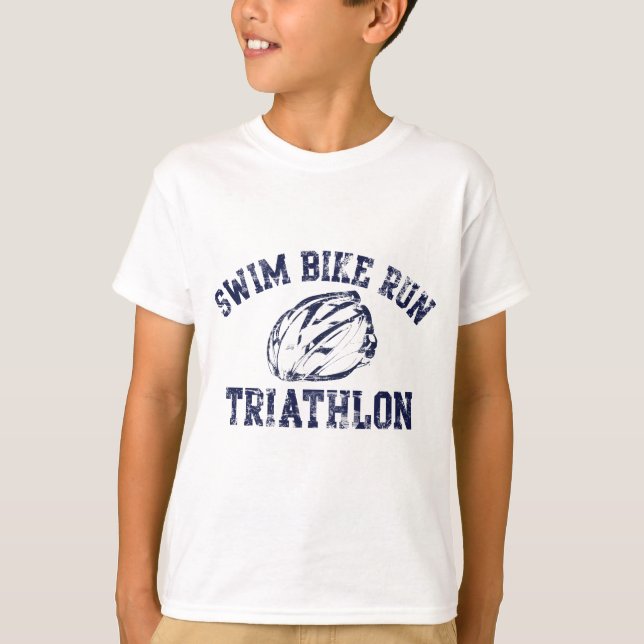 Den Rattleship triathlonen utrustar T-shirt (Framsida)