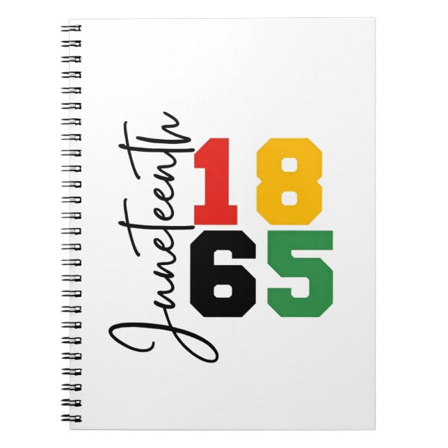 Den reala Independence day 1865 Anteckningsbok (Framsidan)