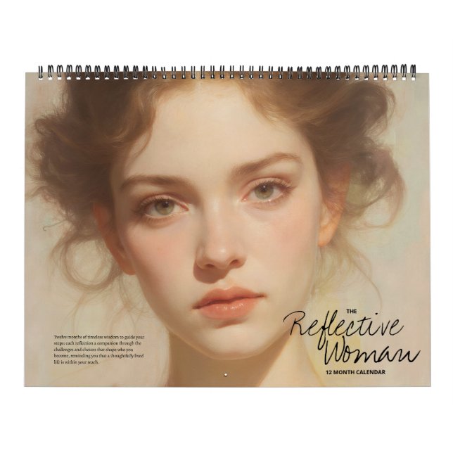 Den reflekterande kvinnan kalender (Omslag)