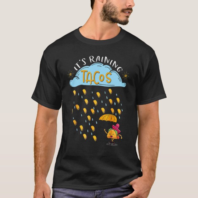 Den regerande Tacos Cinco De Mayo Mexican Food 2 T Shirt (Framsida)