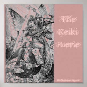 Den Reiki älvan, bohemisk ande     … Poster