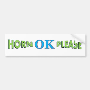 Den reko HORNEN BEHAR bildekalet Bildekal