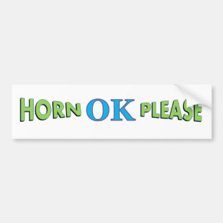 Den reko HORNEN BEHAR bildekalet Bildekal