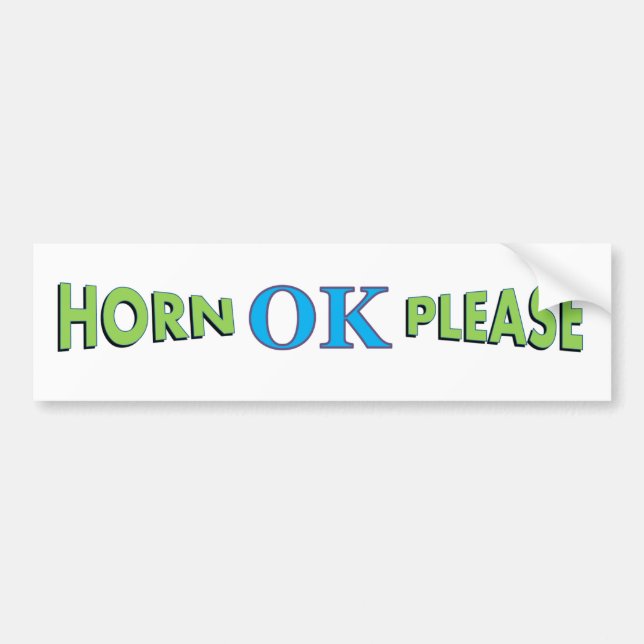 Den reko HORNEN BEHAR bildekalet Bildekal (Framsidan)