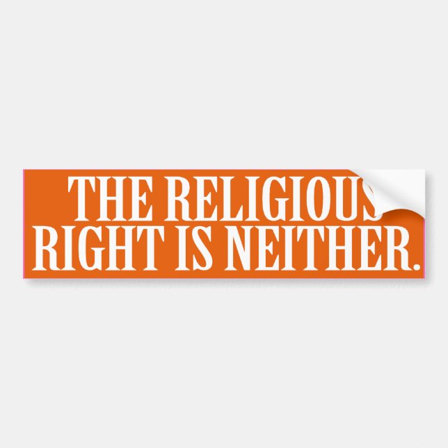 DEN RELigiösa HÖGERN ÄR INGETdera --.png Bildekal (Framsidan)