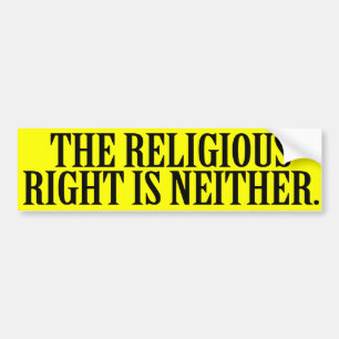 DEN RELigiösa HÖGERN ÄR INGETdera --.png Bildekal