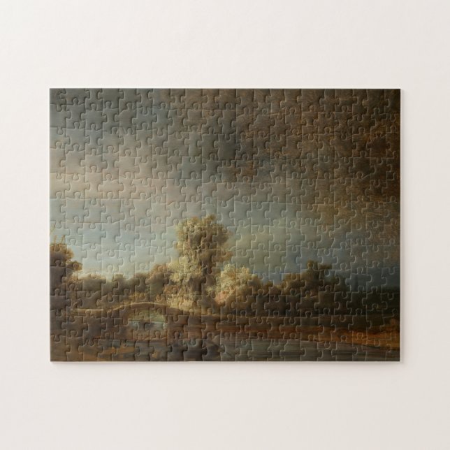 Den Rembrandt stenen överbryggar Pussel (Horisontell)