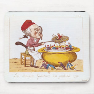 Den rena krukan av Jacobinsen, 1793 Musmatta