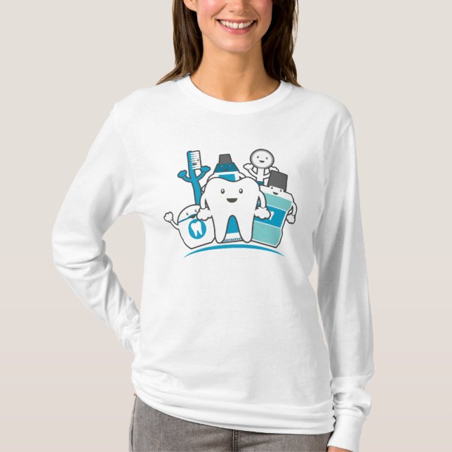 Den rena tandligan t shirt (Framsida)